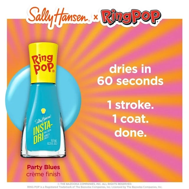 Sally Hansen Insta-Dri x Ring Pop Nail Polish