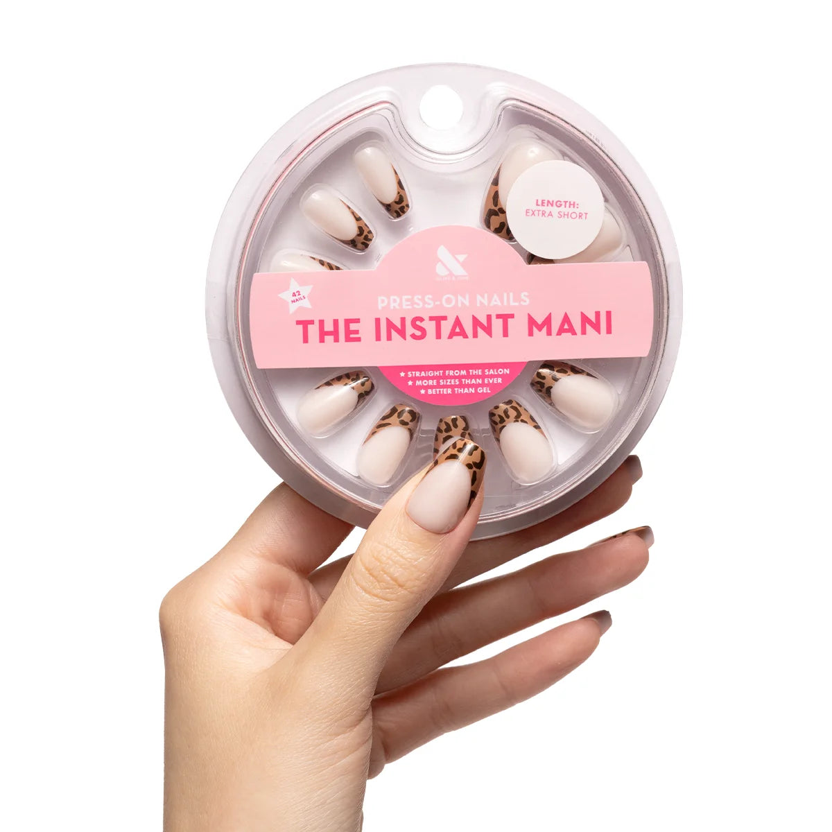 Olive & June Instant Mani Press-On Nails, 42 Pieces (choose from 7 designs)