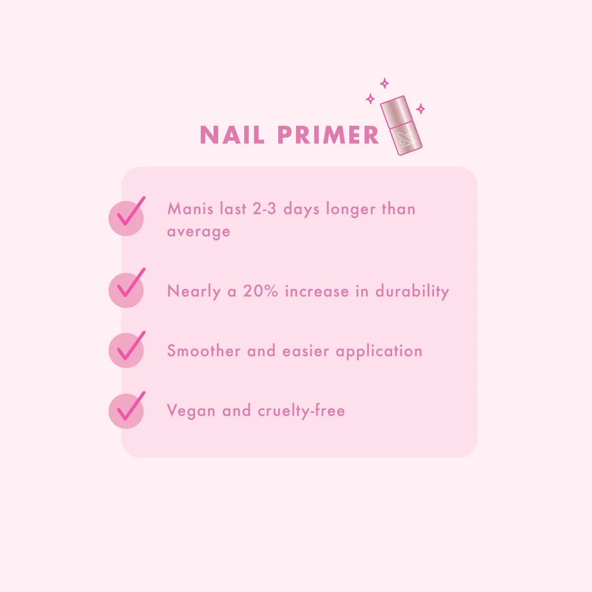 Olive & June Nail Primer for Long-lasting Polish Protection