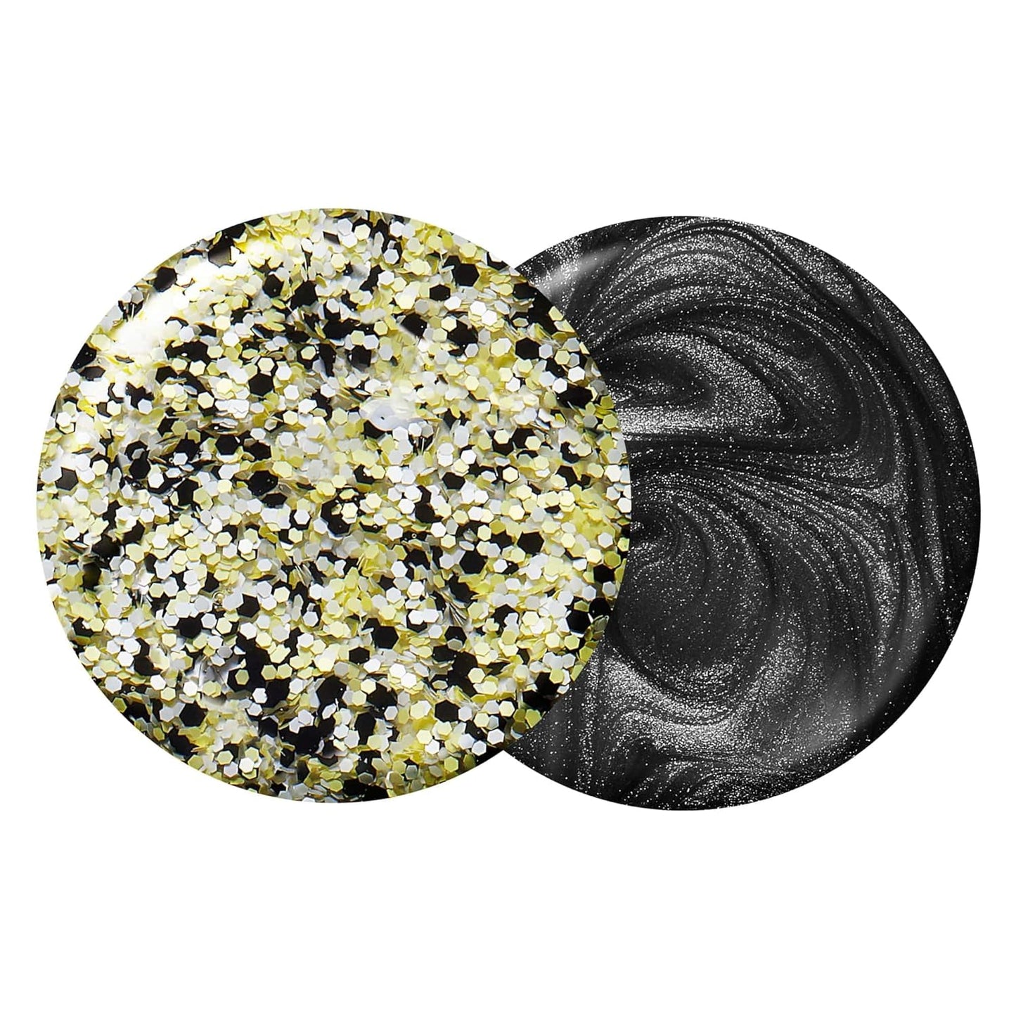 Sally Hansen Insta-Dri® X Despicable Me Glitter and Metallic Black Nail Polish Duo