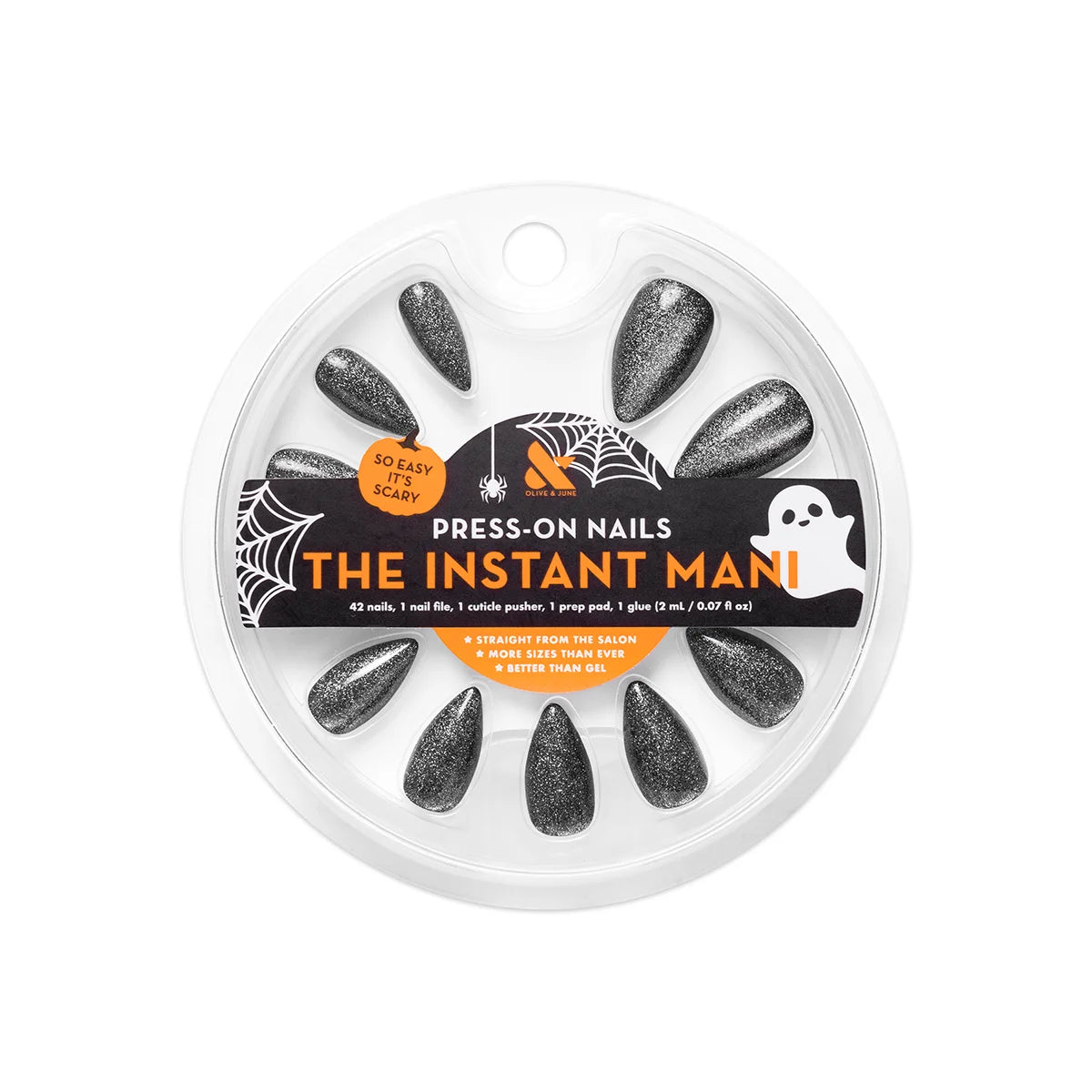 Olive & June Instant Mani Press-On Nails, 42 Pieces (choose from 7 designs)