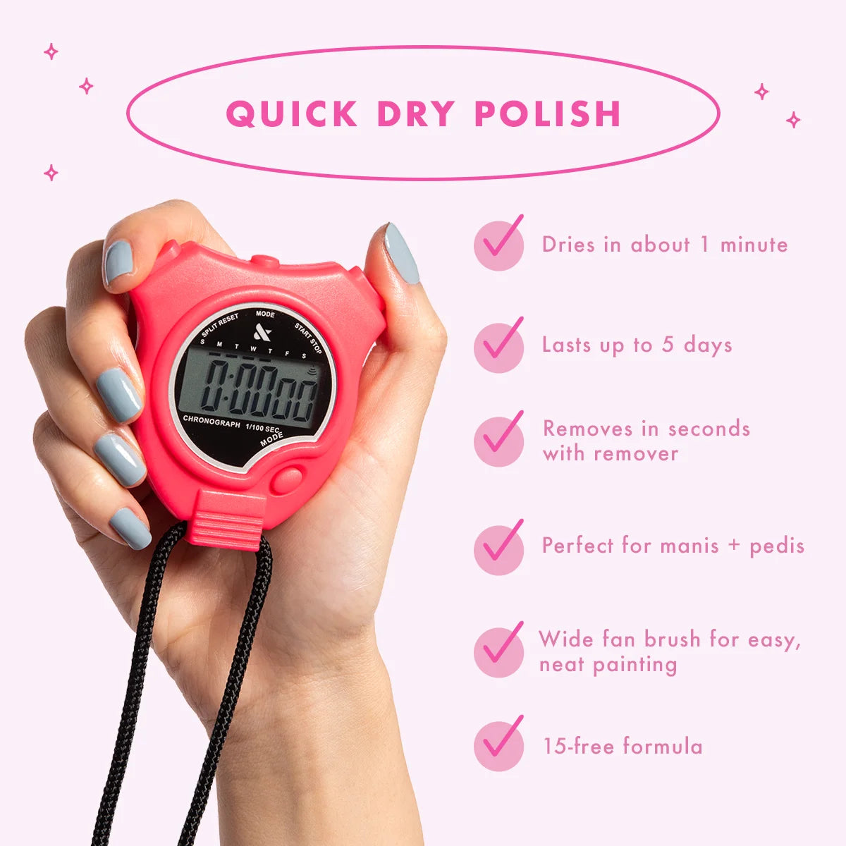 Olive & June Quick Drying Nail Polish (Choose from 21 colors)
