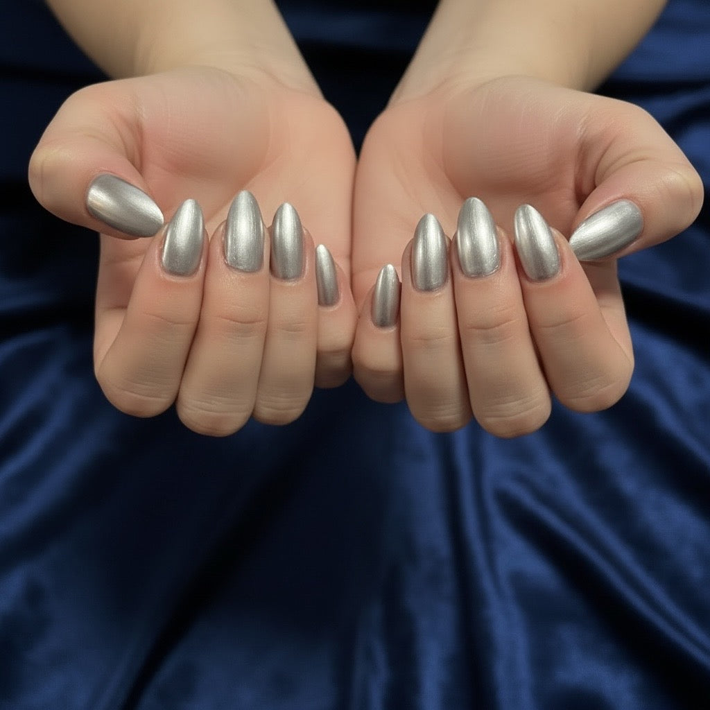 Kay Bei — Liquid Metal Collection Press-On-Nails (10 piece sets)