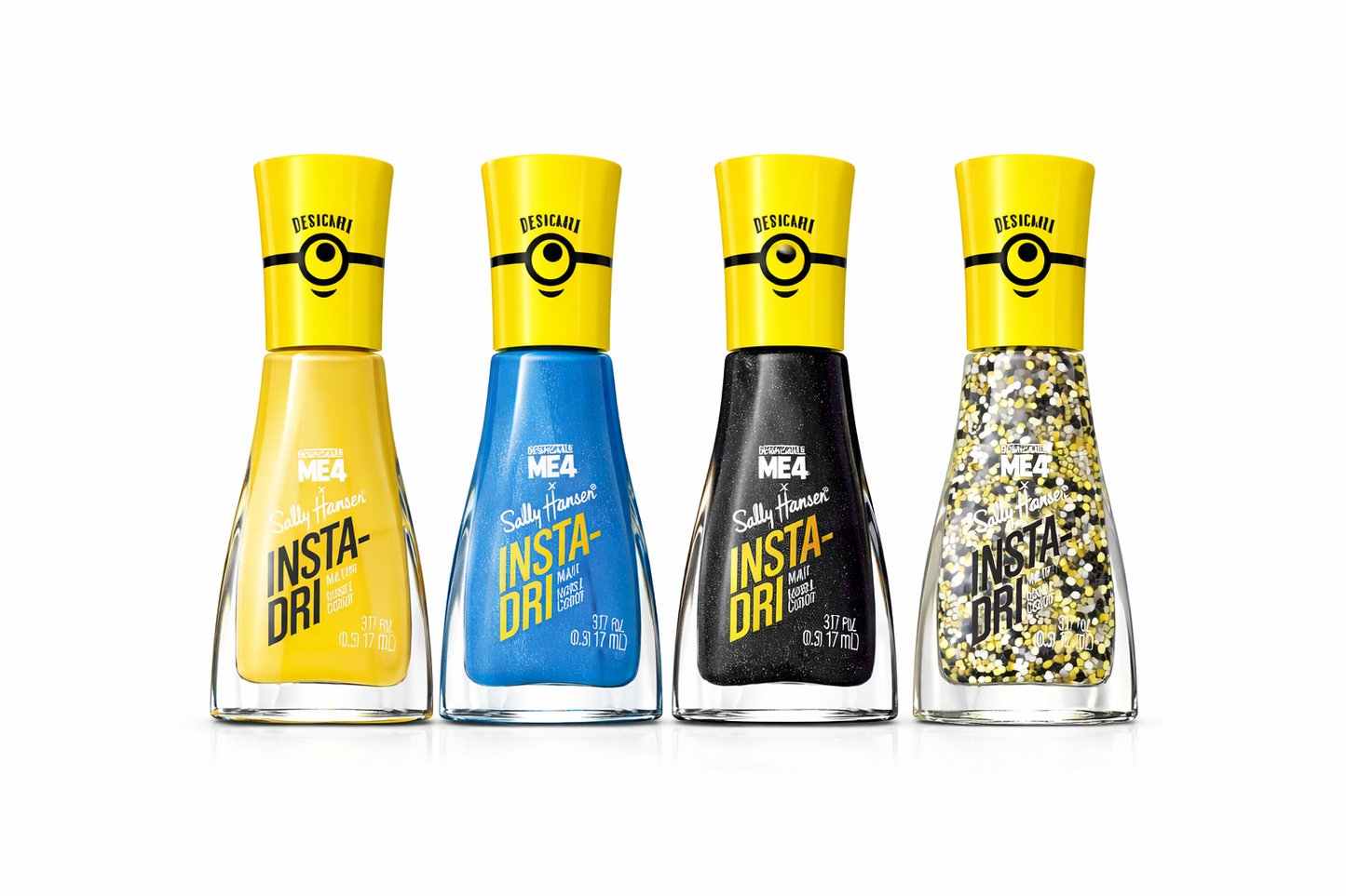 Minions Mischief Quad (4-pack) Nail Polish Bundle