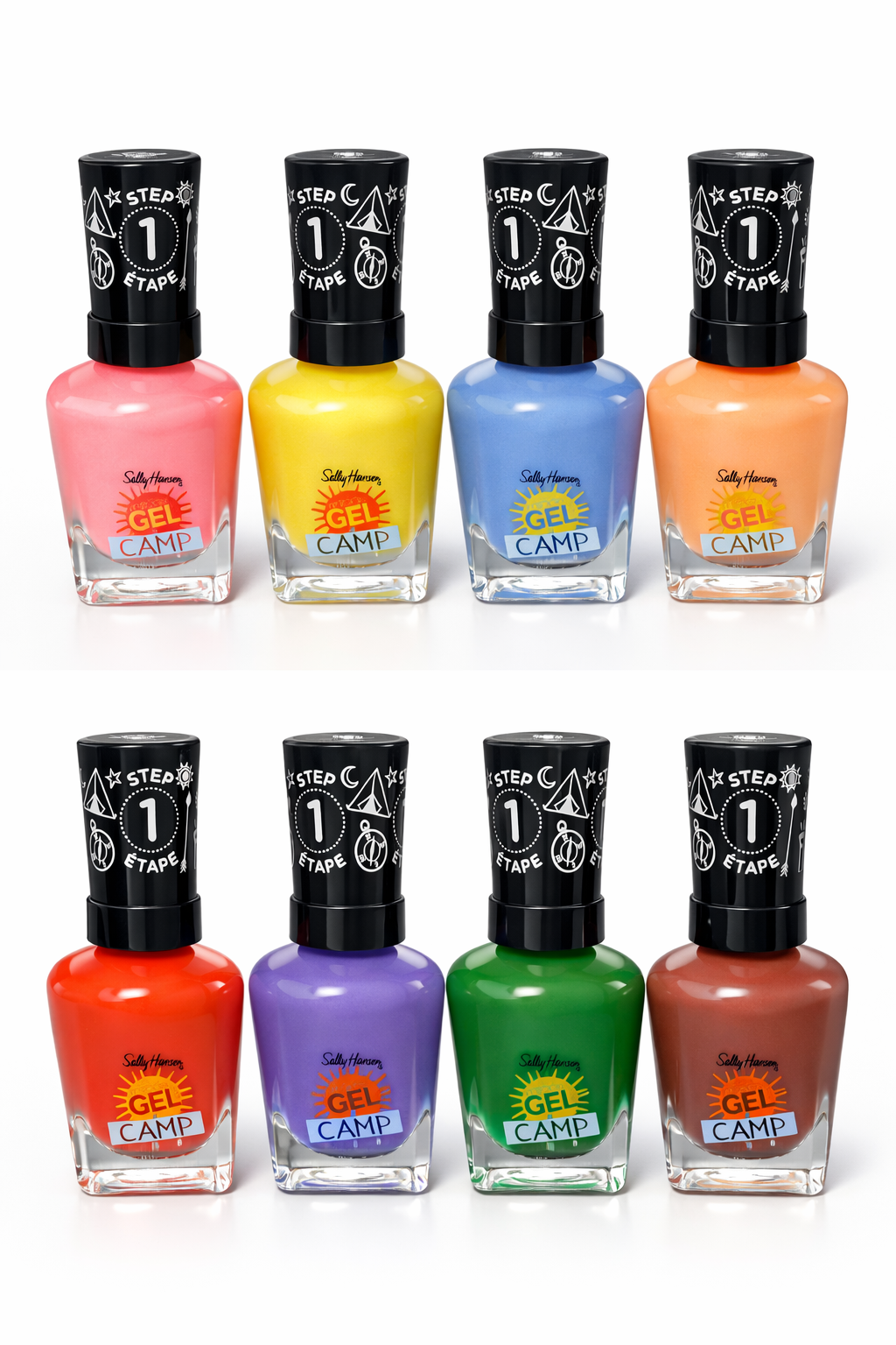 Sally Hansen Miracle Gel Ultimate Color Collection 8pc No UV Lamp Gift Set