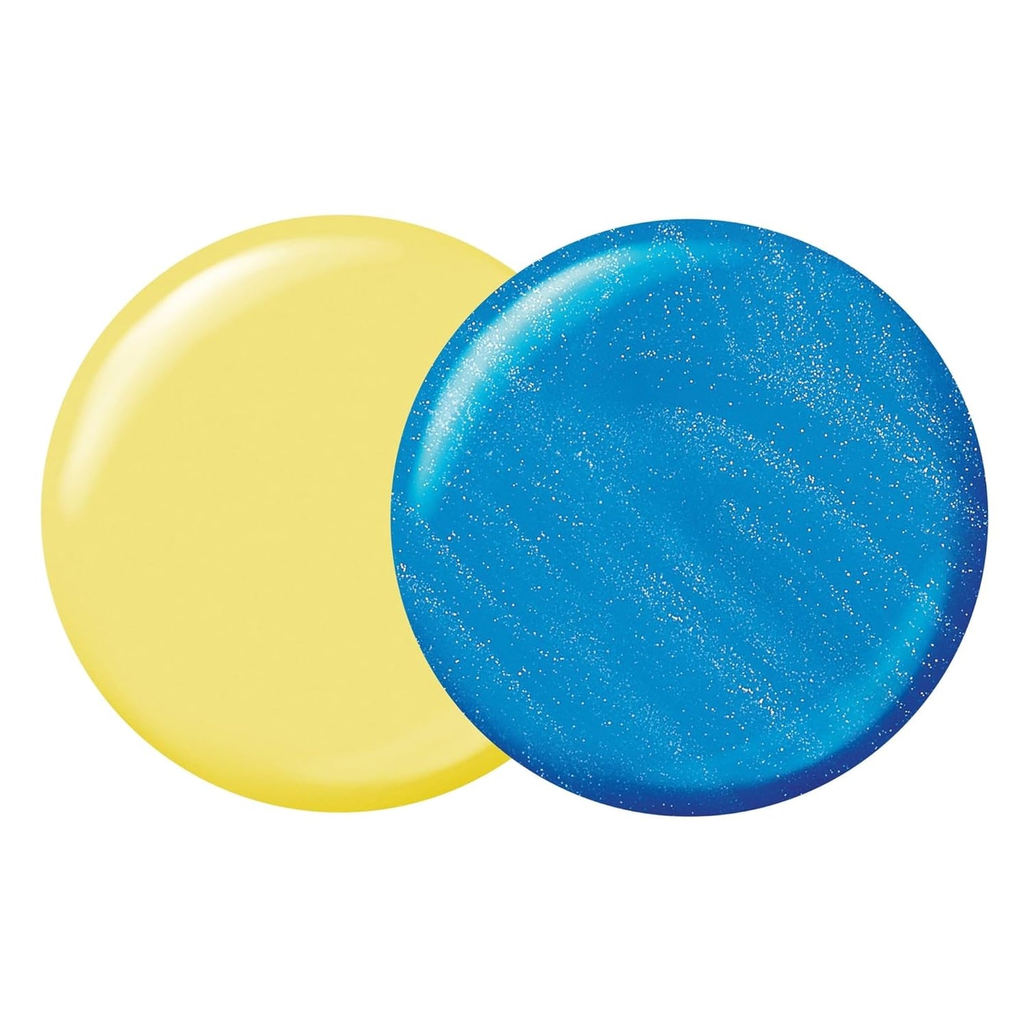 Sally Hansen Insta-Dri Despicable Me Nail Polish | Quick Dry, Long Lasting, Streak-Free Shine | Opaque, Shimmery | 770 Hella Yella + 773 Blue Over | Bright Yellow & Royal Blue Nail Duo.