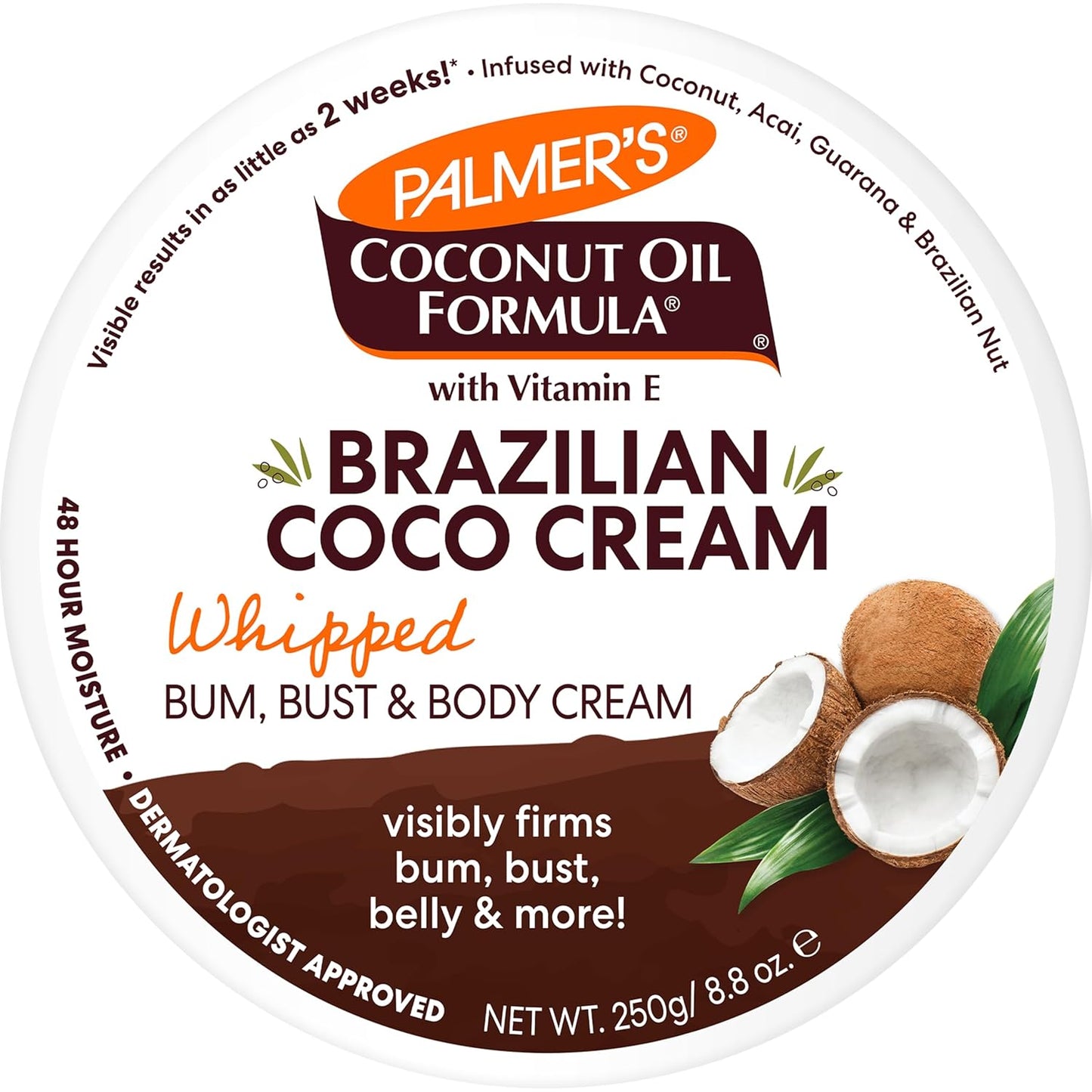 Palmer's Coconut Oil Formula Brazilian Coco Cream with Vitamin E