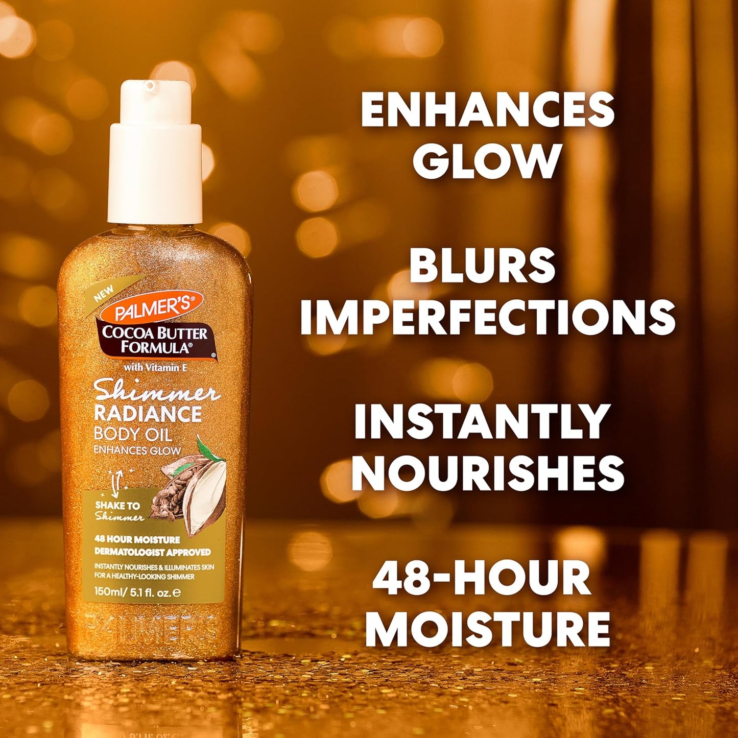 Palmer's Cocoa Butter Formula Shimmer Body Oil with Vitamin E