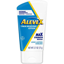 Load image into Gallery viewer, AleveX Pain Relieving Lotion, Pain Reliever, 2.7oz
