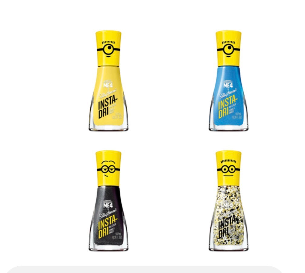 Minions Mischief Quad (4-pack) Nail Polish Bundle