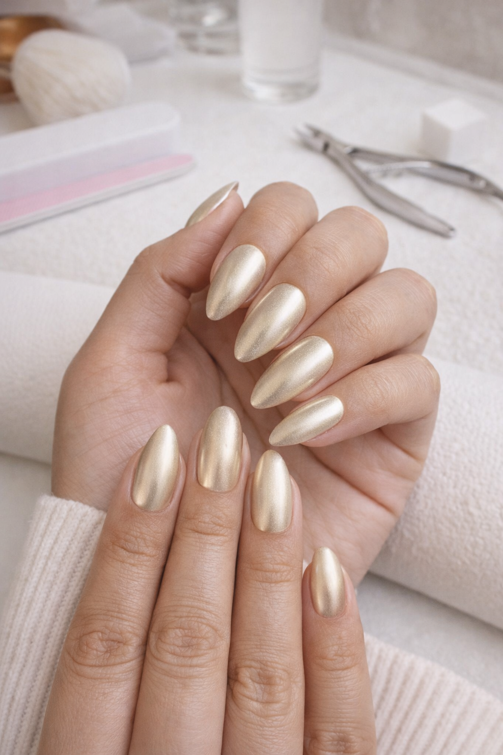 Kay Bei — Liquid Metal Collection Press-On-Nails (10 piece sets)