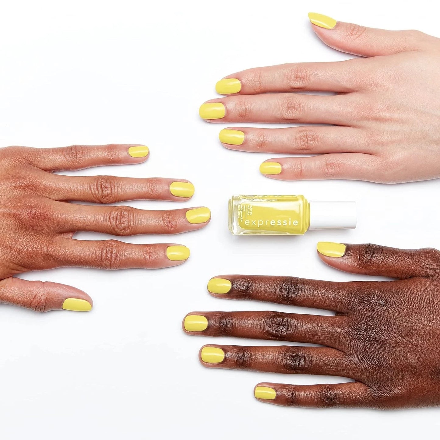 Essie Expressie Nail Polish 2-Pack – Yellow & Golden Yellow | Vegan, Quick-Dry