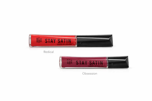 Rimmel Stay Satin Liquid Lip Color Duo – Redical & Obsession (2-Pack)