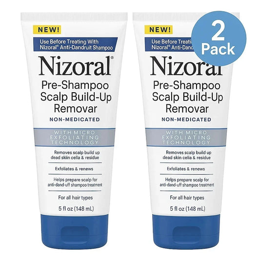 Nizoral Pre-Shampoo Scalp Build-Up Remover 5oz (2 Pack) Dandruff Prep NEW