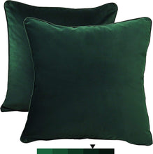 Load image into Gallery viewer, Nottingson Home Decorative Velvet Pillow Cases 20x20
