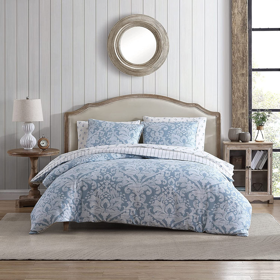 Stone Cottage Comforter Set, Queen, Camden Blue