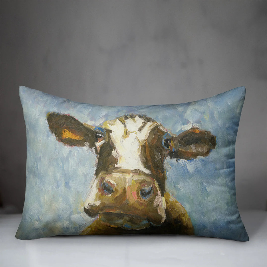Kindel Cow Outdoor Rectangular Pillow