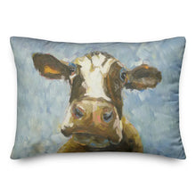 Load image into Gallery viewer, Kindel Cow Outdoor Rectangular Pillow
