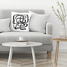 Load image into Gallery viewer, Lines Throw Pillow, 16x16
