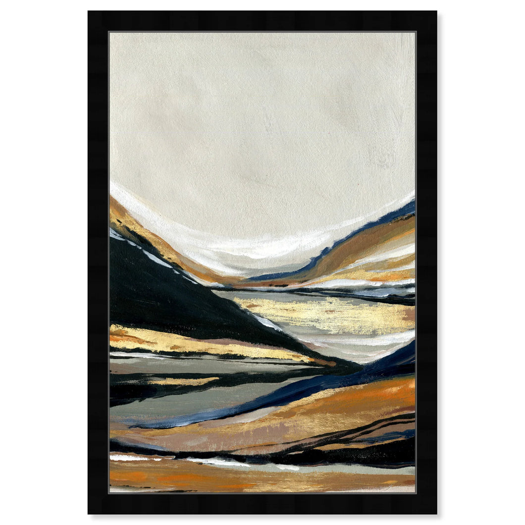 Neutral Rivers by Oliver Gal - Picture Frame Painting