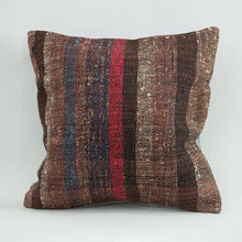 Load image into Gallery viewer, Vintage Wool Cotton Handwoven Pillow Cover
