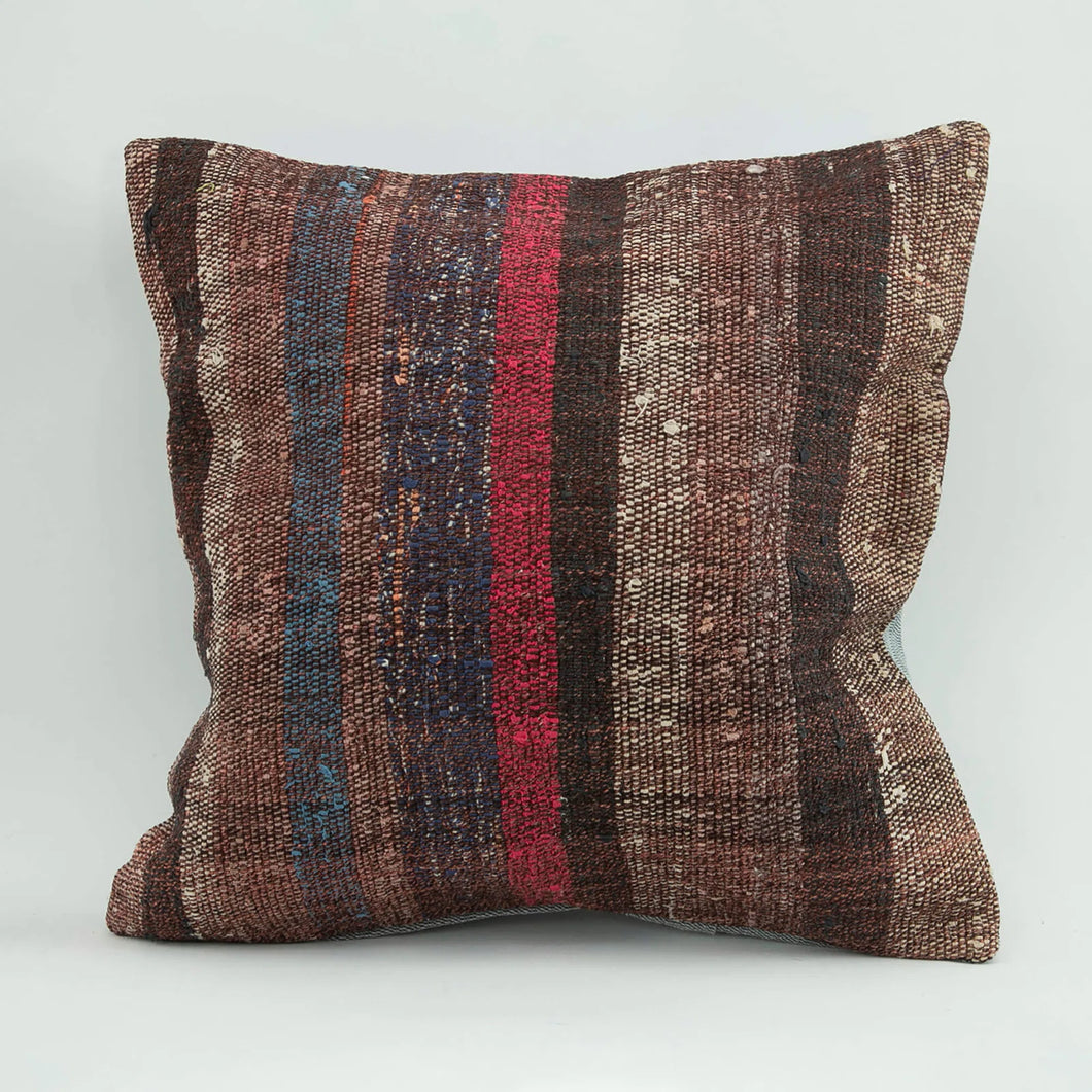 Vintage Wool Cotton Handwoven Pillow Cover
