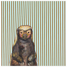 Load image into Gallery viewer, Honey Badger&#39; - Wrapped Canvas Painting Print
