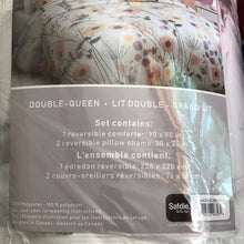 Load image into Gallery viewer, Sapphira Beige Farmhouse Queen Comforter Set
