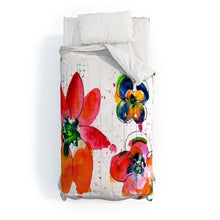 Load image into Gallery viewer, Summer In Watercolor King Comforter Set
